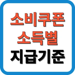 소비쿠폰 소득별 지급기준 완벽 가이드