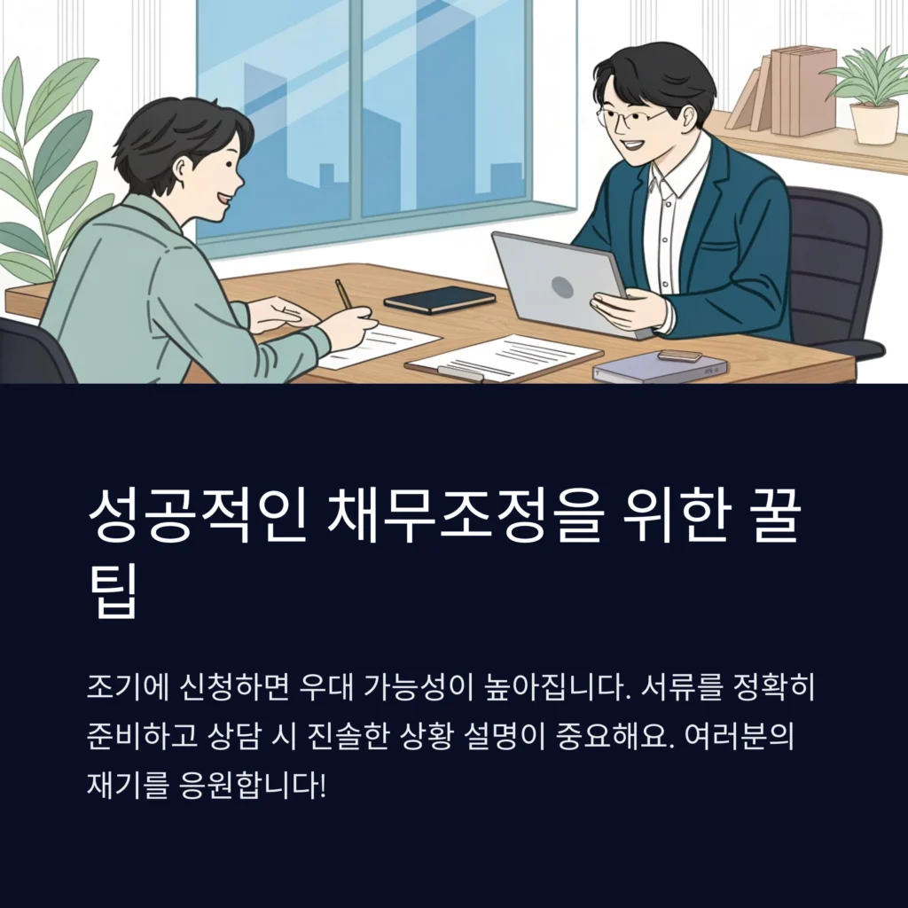 소상공인 119플러스 채무조정 신청 성공하는 방법, 절차와 팁