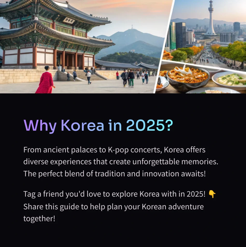 2025 Korea Travel Guide: Top Spots in Seoul, Jeju & Jeonju