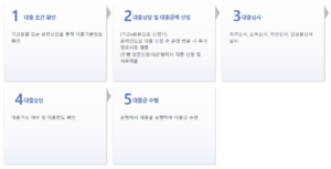 신혼부부 내집마련 디딤돌 대출 진행내용