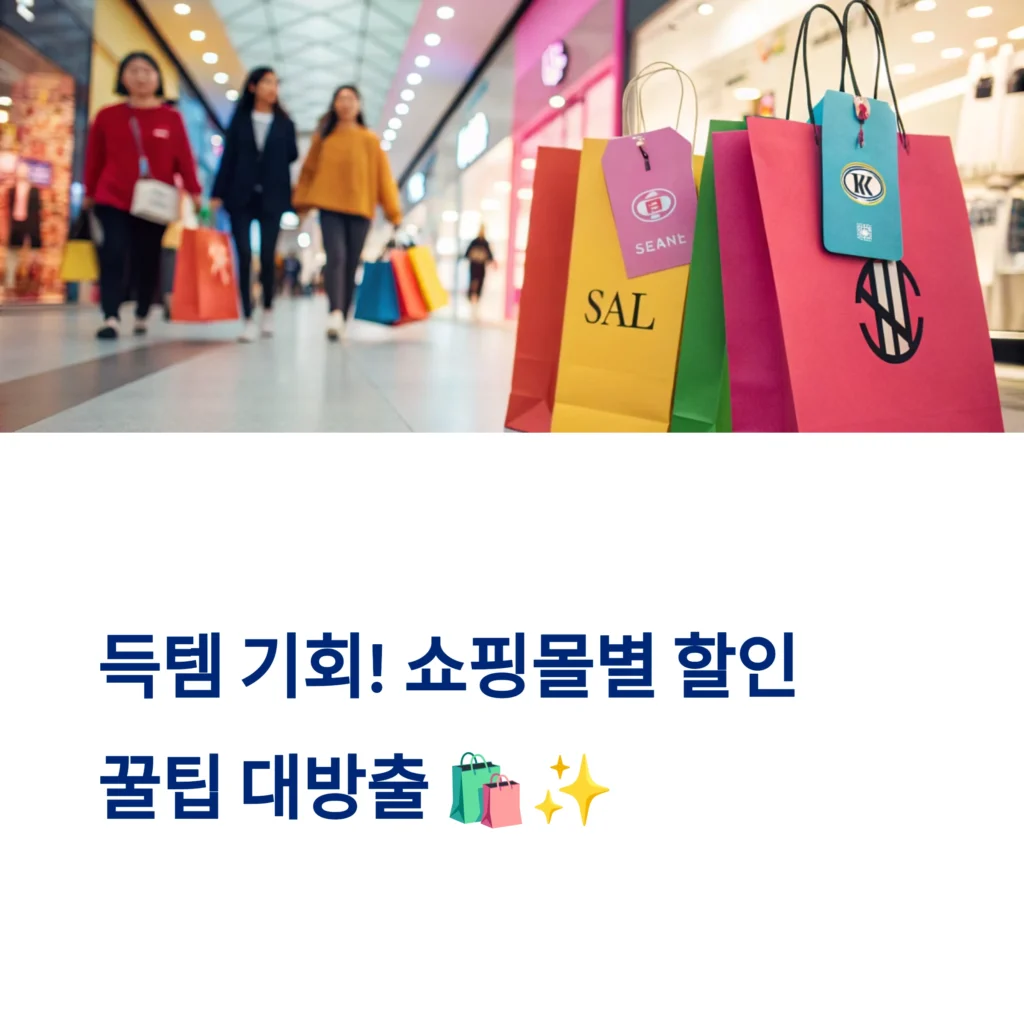 2025 세일 캘린더 총정리: 지금 저장해야 돈 아끼는 쇼핑 타이밍 꿀팁