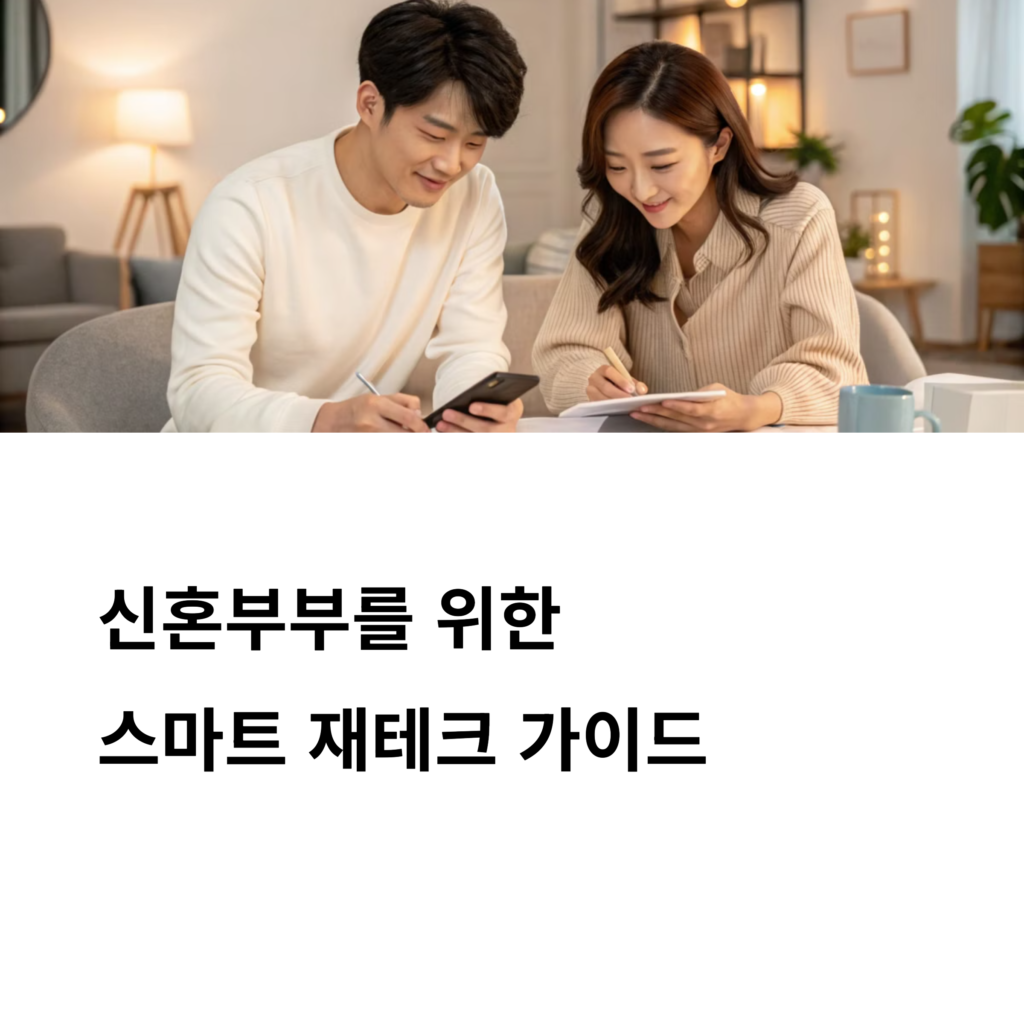 신혼부부라면 꼭 알아야 할 재테크 꿀팁 5가지!