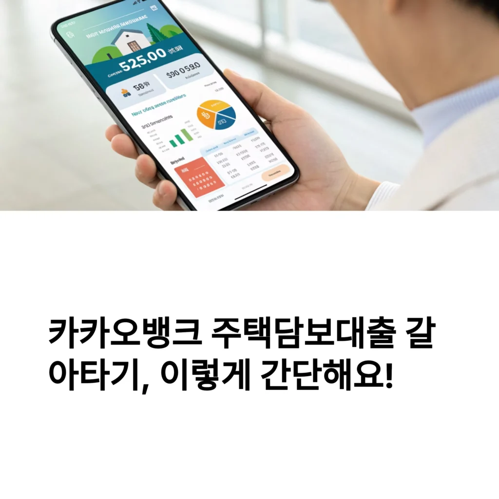 카카오뱅크 주택담보대출 갈아타기｜금리 비교부터 대환 절차까지 이자 절감 실전 가이드