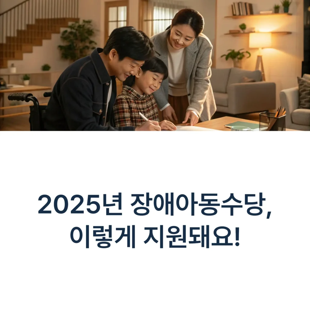 장애아동수당 신청 조건과 사용처 총정리