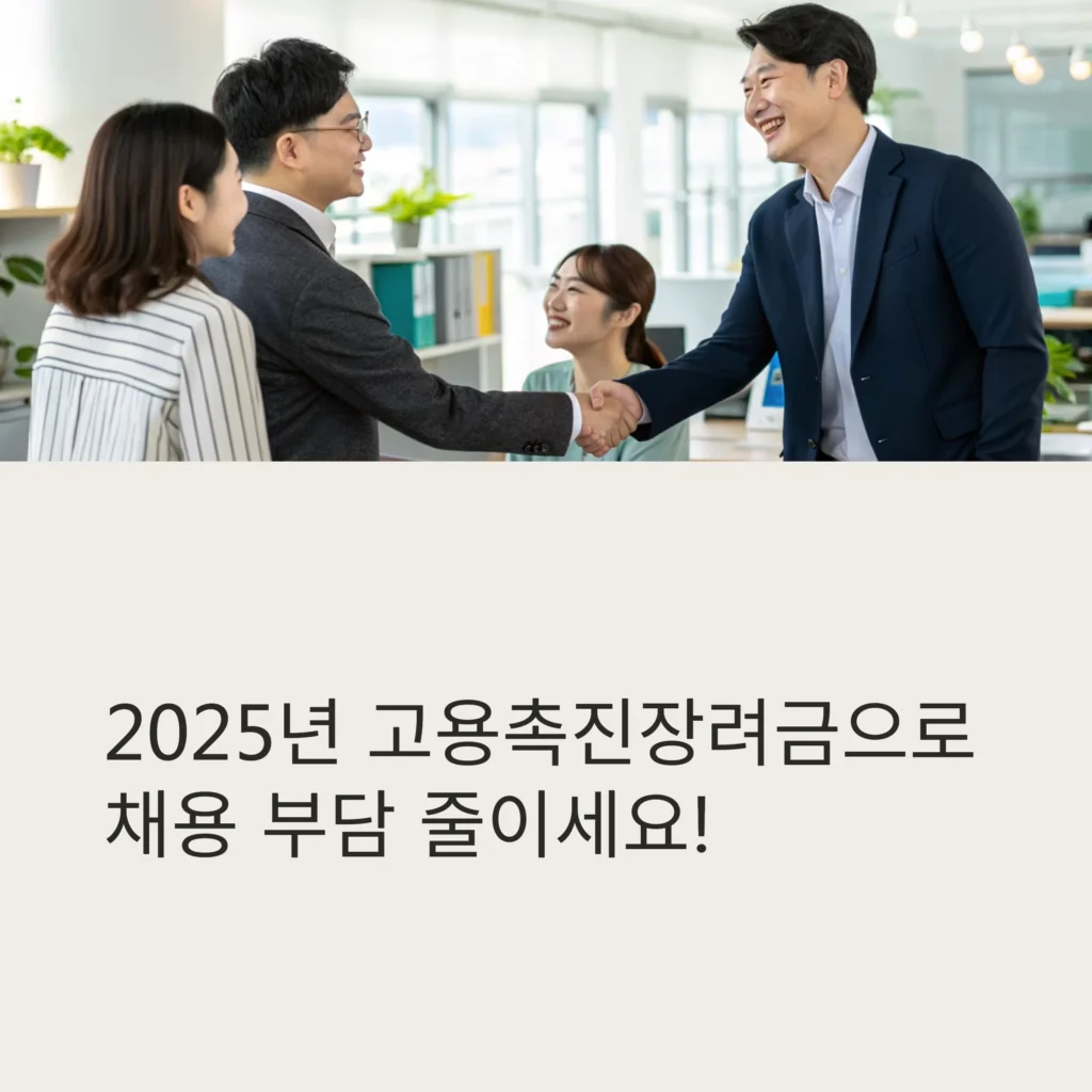 2025 고용촉진장려금 총정리｜대상자 조건·신청방법·720만원 지원 혜택