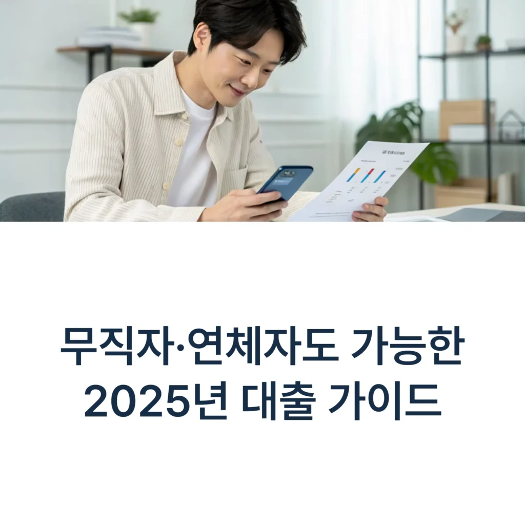 무직자 연체자 대출 가능은행 리스트와 금리 조건 정리