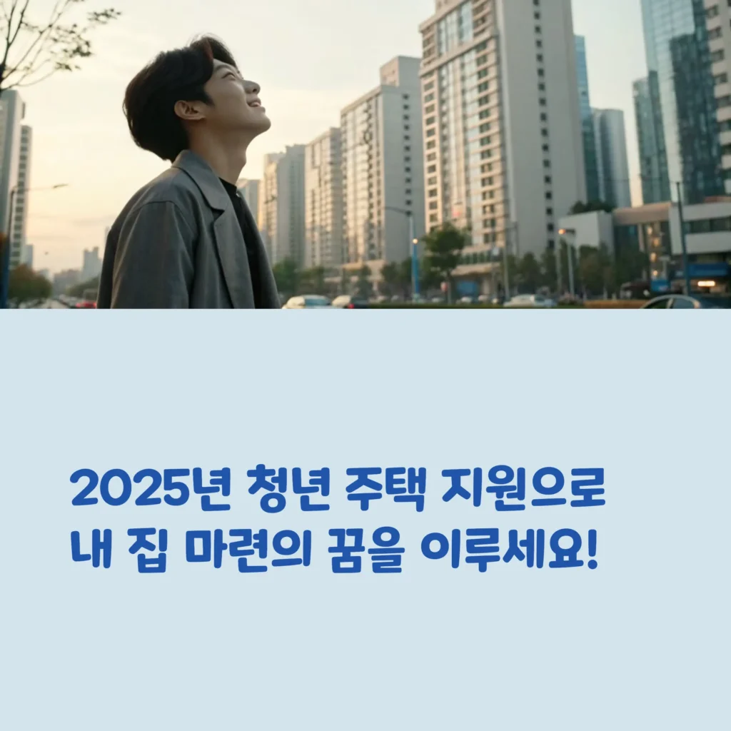 2025 청년 주택 지원 총정리 – 월세 지원부터 저금리 대출, 임대주택까지 지금 신청하세요.