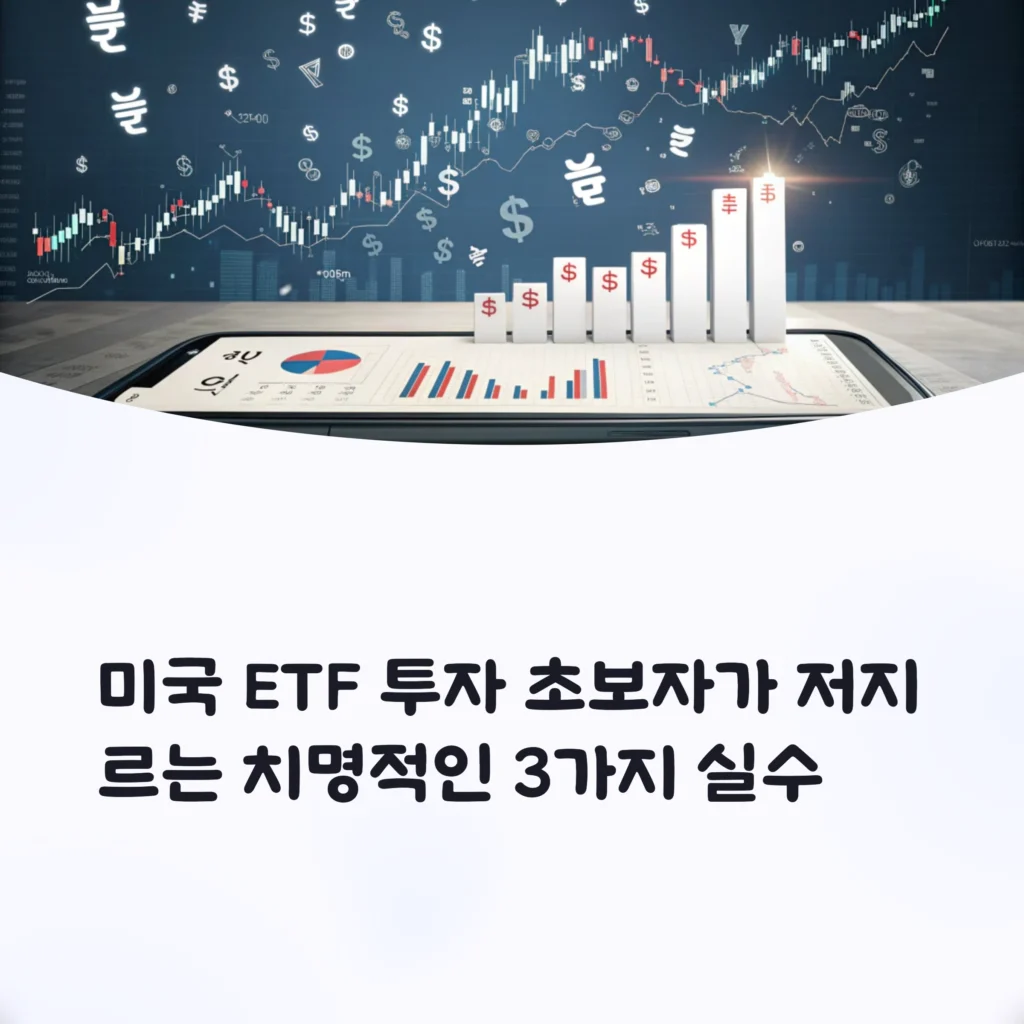 미국 ETF 초보 투자자들이 꼭 피해야 할 실수 3가지와 대처법