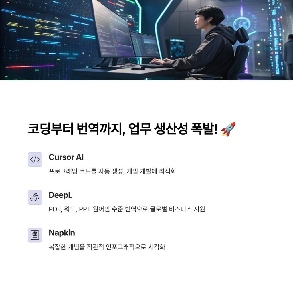 2025년 주목해야 할 초강력 AI 도구 6가지 완벽 소개