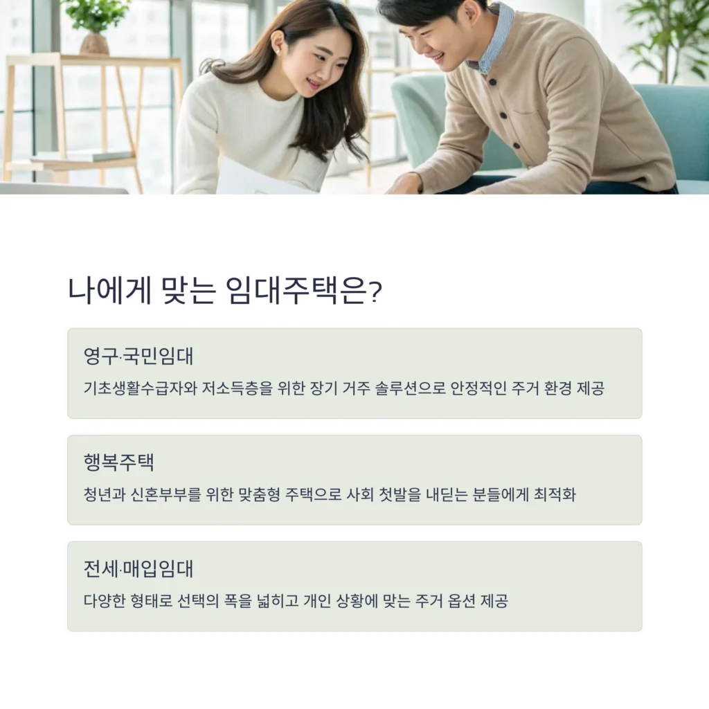 2025 LH 임대주택 총정리 – 청년·신혼부부 대상 임대 유형부터 신청 절차까지 완벽 가이드