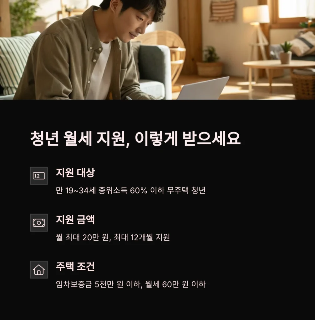 2025년 청년 월세 지원 총정리 – 신청 자격, 금액, 조건까지 완벽 안내