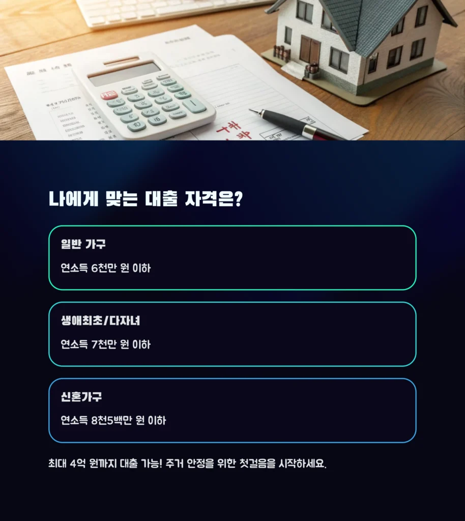 2025년 디딤돌대출 조건 총정리 – 금리 우대 기준부터 대출한도까지 완벽 안내