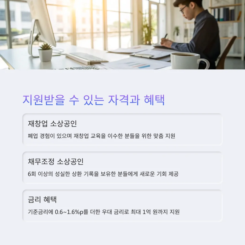 소상공인 재도전특별자금 신청조건｜재창업·채무조정 지원전략과 사업계획서 작성법