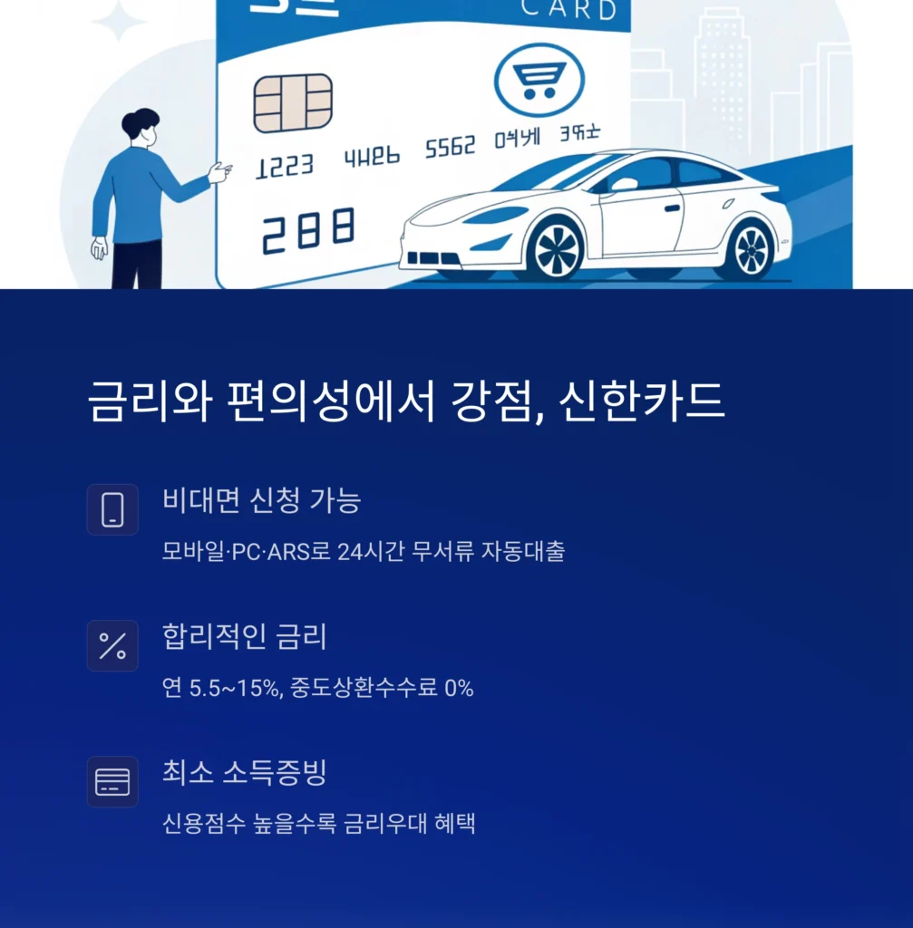 자동차담보대출 후기, 신한카드 vs 롯데캐피탈 대결!