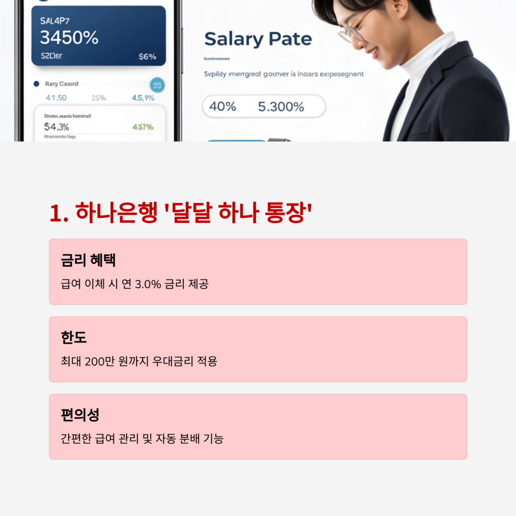 2025년 월급 관리 꿀팁 총정리 – 고금리 파킹통장과 통장 쪼개기 전략