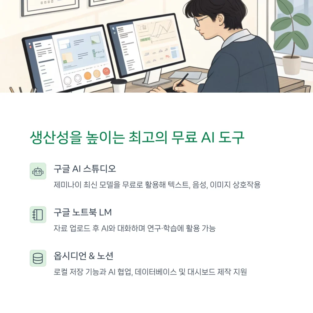 무료로 유료급 성능! AI 및 자동화 도구 7가지 추천