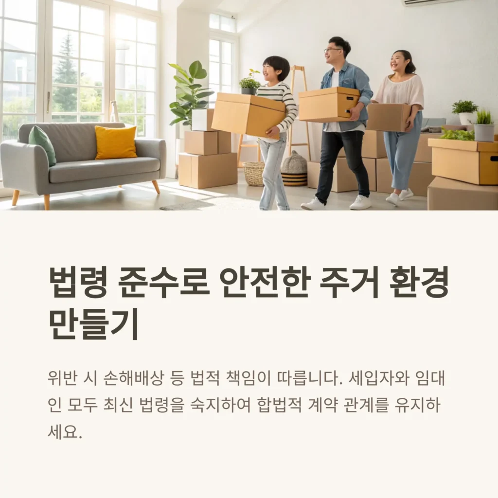 2025 월세 세입자 권리 보호법 총정리｜임대인 의무·갱신청구권까지