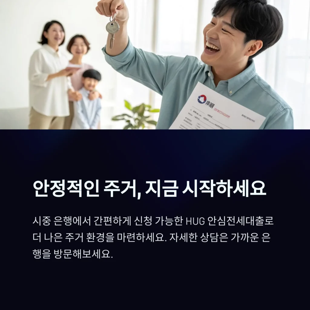 2025 HUG 안심전세대출 총정리｜신청방법·금리·보증료·한도까지