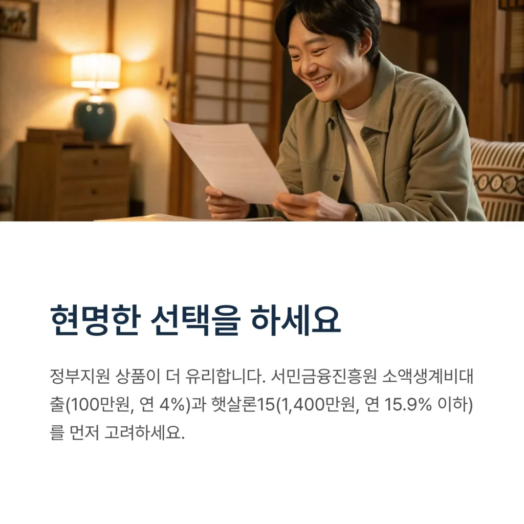 무직자 연체자 대출 가능은행 리스트와 금리 조건 정리