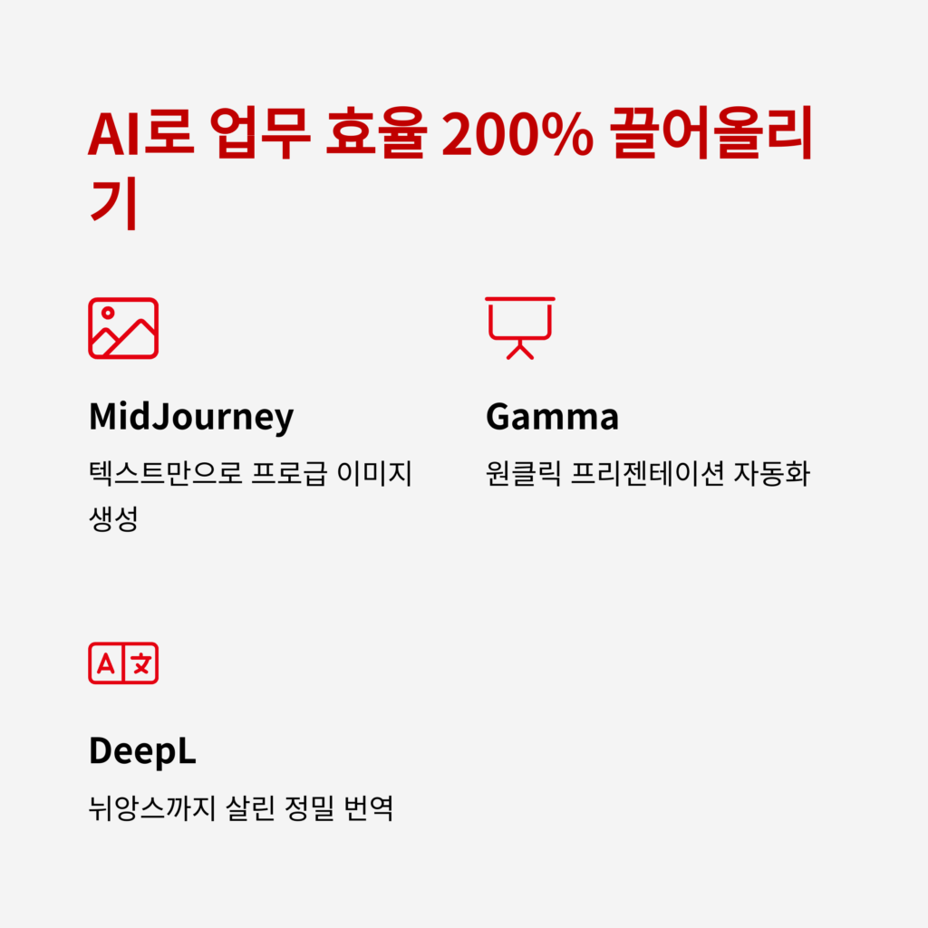 2025년 꼭 써야 할 AI 앱 7선 – 생산성과 창의력 폭발
