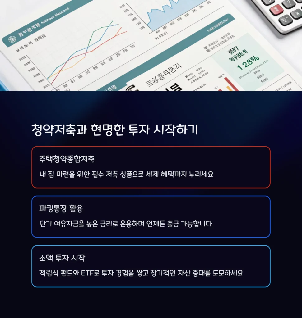신혼부부 통장 재테크 전략 – 공동통장부터 파킹통장, 청약저축까지 완전 정리
