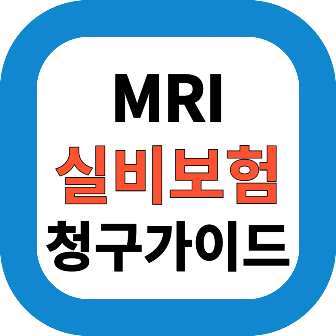 MRI 실비보험 청구가이드
