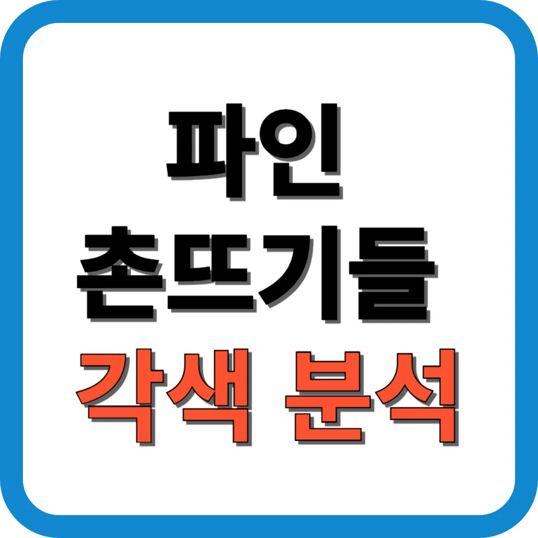파인 촌뜨기들 각색 분석